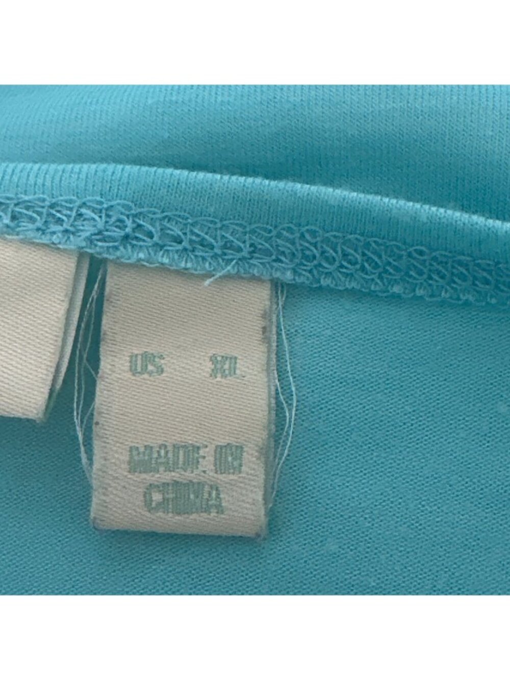 Logo Lounge Turquoise Sleeveless Asymetric Tunic Tank With Pocket US XL - Picture 5 of 13
